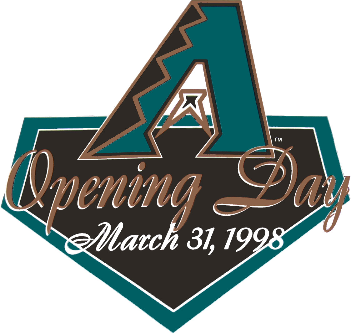 Arizona Diamondbacks 1998 Special Event Logo vinyl decal